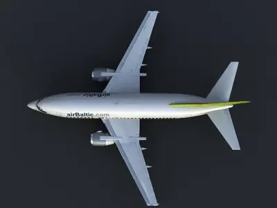 B 737 500 3D model