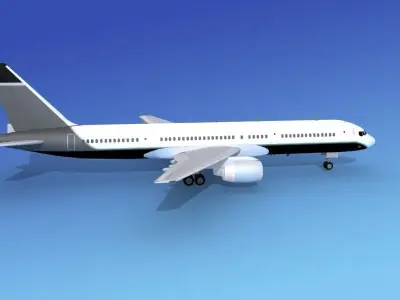 Boeing 757-200 Corporate 8 3D model
