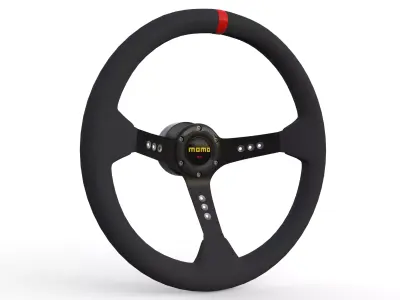 MOMO Steering Wheel 3D model