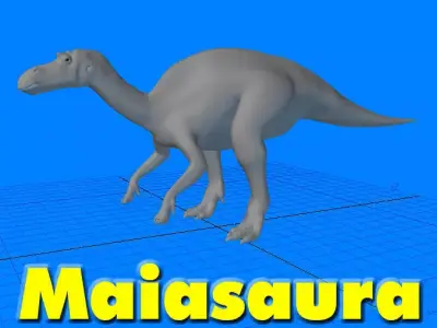 Maiasaura Dinosaur 3D model