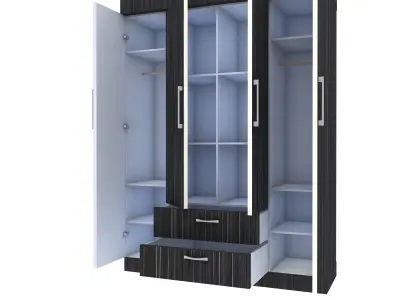 Mordern Cabinet Free 3D model