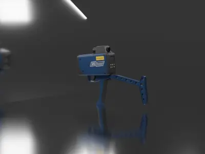 TrueSpeed Lasergerpistole Low-poly 3D model