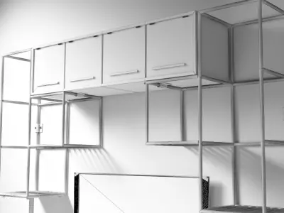Tetris Sideboard Free 3D print model