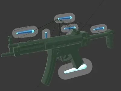  MP5 Rig  3D model