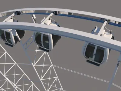 Ferris Wheel 3D model