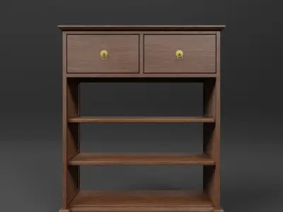 Book Case Free 3D model