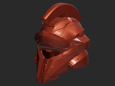 Helmet Ares 3D print model
