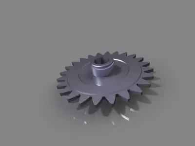 bicycle sprocket Involute teeth 3D model