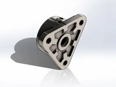 Base de Mancal de Rolamento SKF FNL 505 B Bearing Bas 3D model