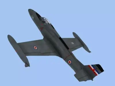 J21 Jasteb Low-poly 3D model