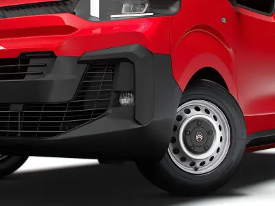 Citroen Jumpy Van L2 2024 3D model