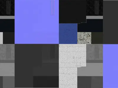 External filter 3D model