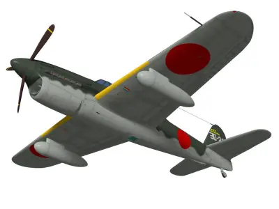 Kugisyo D4Y2S Suisei Type12Bo Judy 3D model
