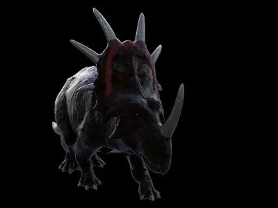 Dinosaur Triceratops 3D model