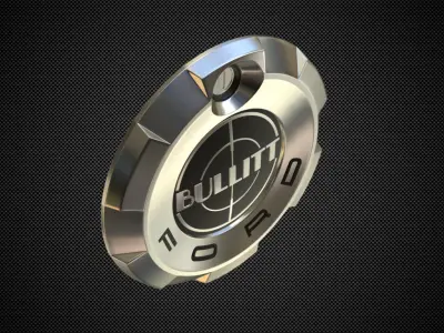 bullitt logo 3D model