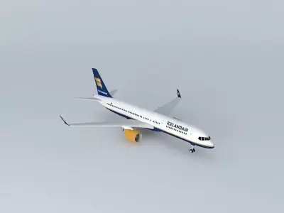 Icelandair Boeing 757 200W EDIT 2 Free 3D model