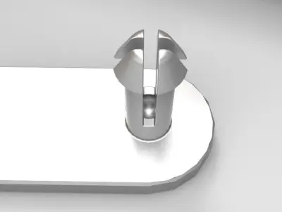 3D Print Simple Flexible Rigid Hinge Free 3D print model