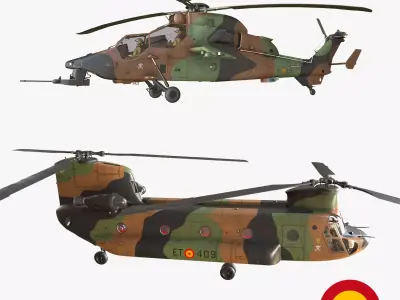 Spanish Army Helicopter Collection 