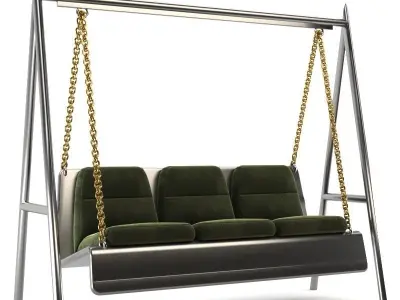 Swing for landscape  3D model