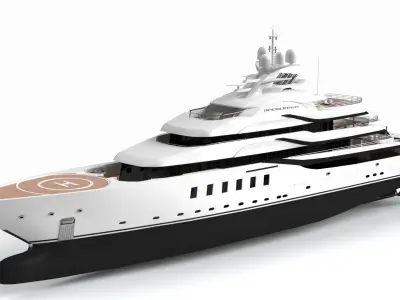 Madsummer Yacht Dynamic Simulation 3D model