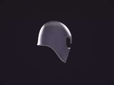 Metal Helmet 3D model buy