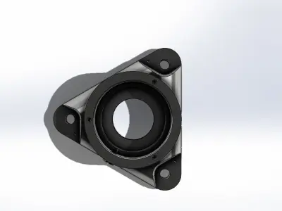 Base de Mancal de Rolamento SKF FNL 511 B Bearing Base 3D model