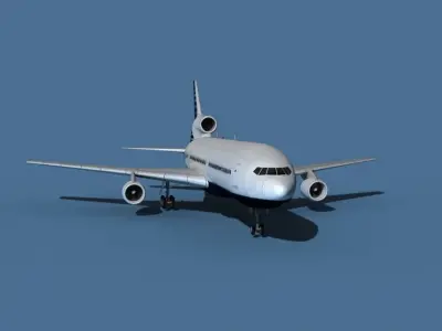 Lockheed L-1011-50 Corporate 2 3D model