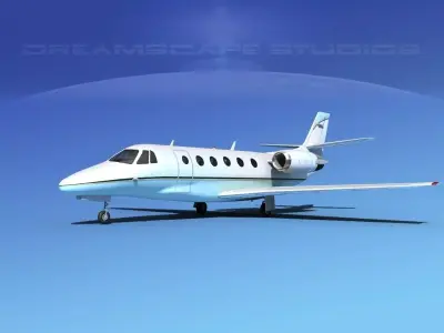 Cessna C560XL Citation V14 3D model