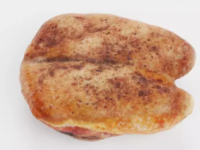 -Duck Breasts- Low-poly 3D model