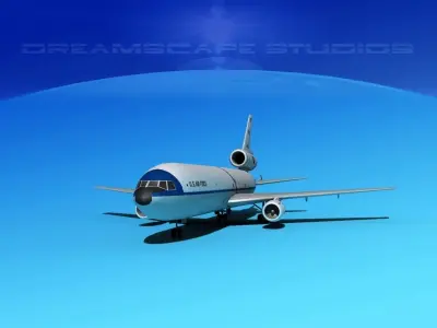 McDonnell Douglas KC-10 USAF 1 3D model