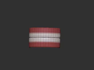 very simple stylized teeth Free low-poly 3D model