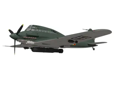 Savoia-Marchetti SM93 3D model