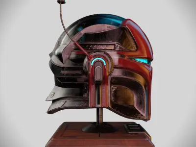 Mandalorian Helmet 3D model