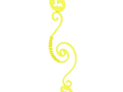 Gold thing 3D model