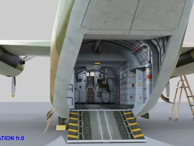 C-123 Provider 3D model