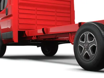 Toyota ProAce Max Chassis SCab 4300WB 2025 3D model