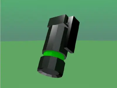 M17-SMOKE GRENADE Free low-poly 3D model