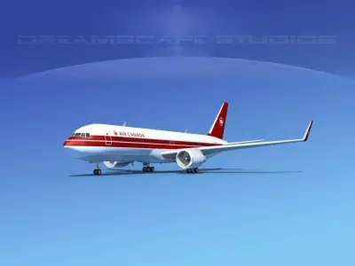 Boeing 767-300 Air Canada 1 3D model