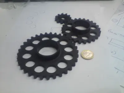 Gear from Transmission of Dominator 2 Free 3D model