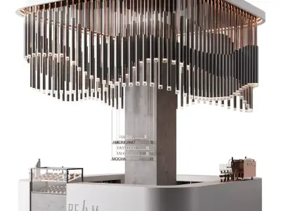 Coffee house 3D model