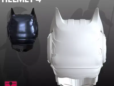 Cosplay Helmets STL Collectible 3D Models 3D print model purchase