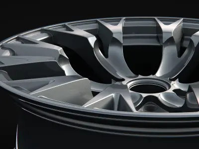 Fuel D806 Flame Wheels 3D model