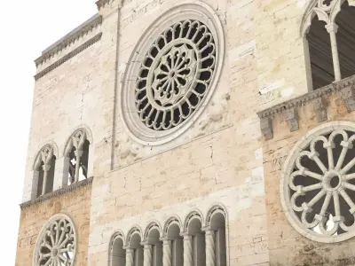 Italian Church high detailed model 3D model