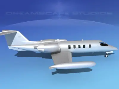 Gates Learjet 35 V13 3D model