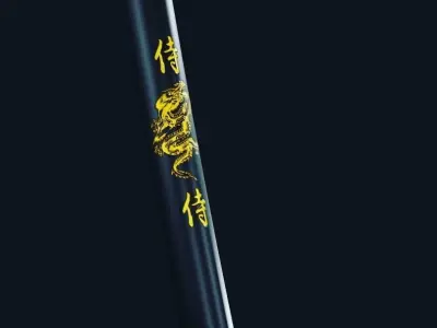 Katana-PBR samurai sword Free 3D model