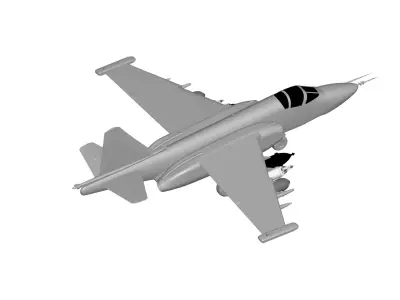 Sukhoi Su-25 3D model