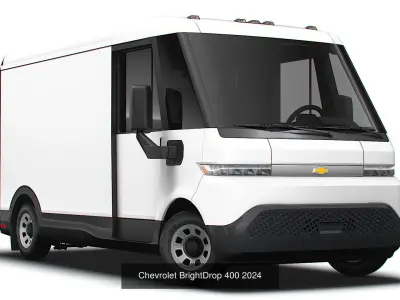 Chevrolet BrightDrop 2024 3D Model Collection