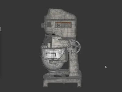 Globe SP60 Planetary Floor Mixer 3D model