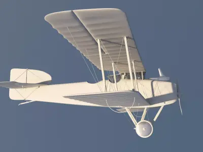 Breguet 14 3D model