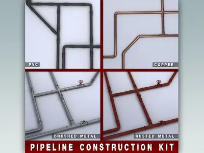 Pipeline Construction Kit 3D model
